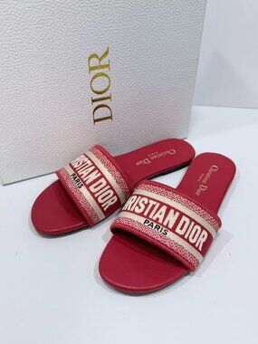 Dior Women‘s Red Sandals